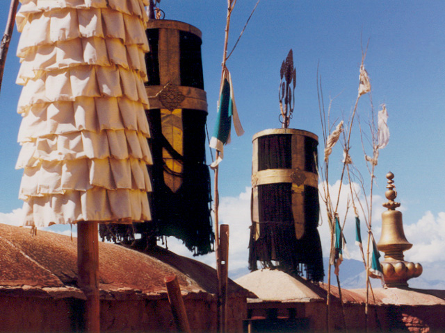 Atop Potala Palace