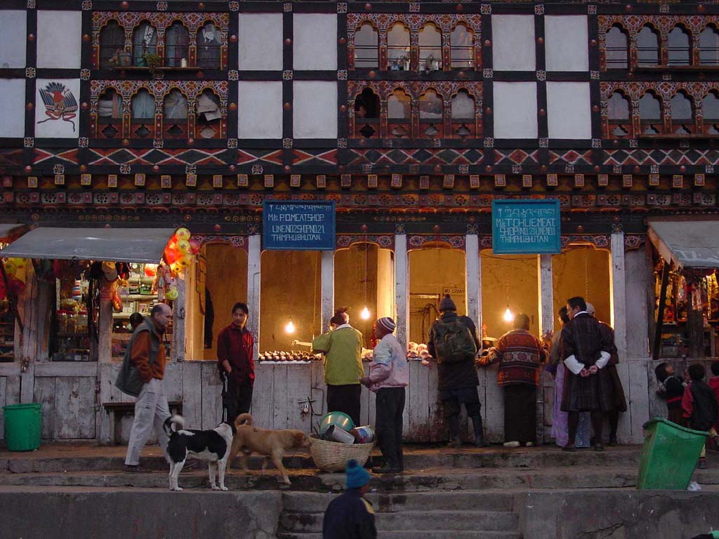 Downtown Thimpu