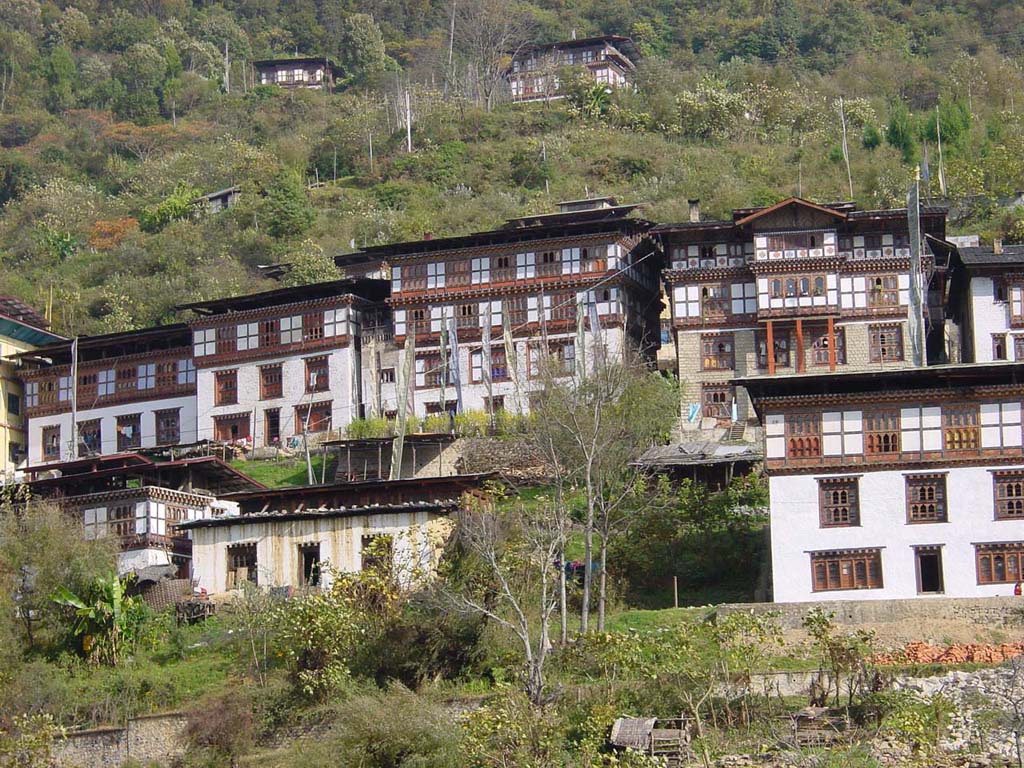 Downtown Trongsa