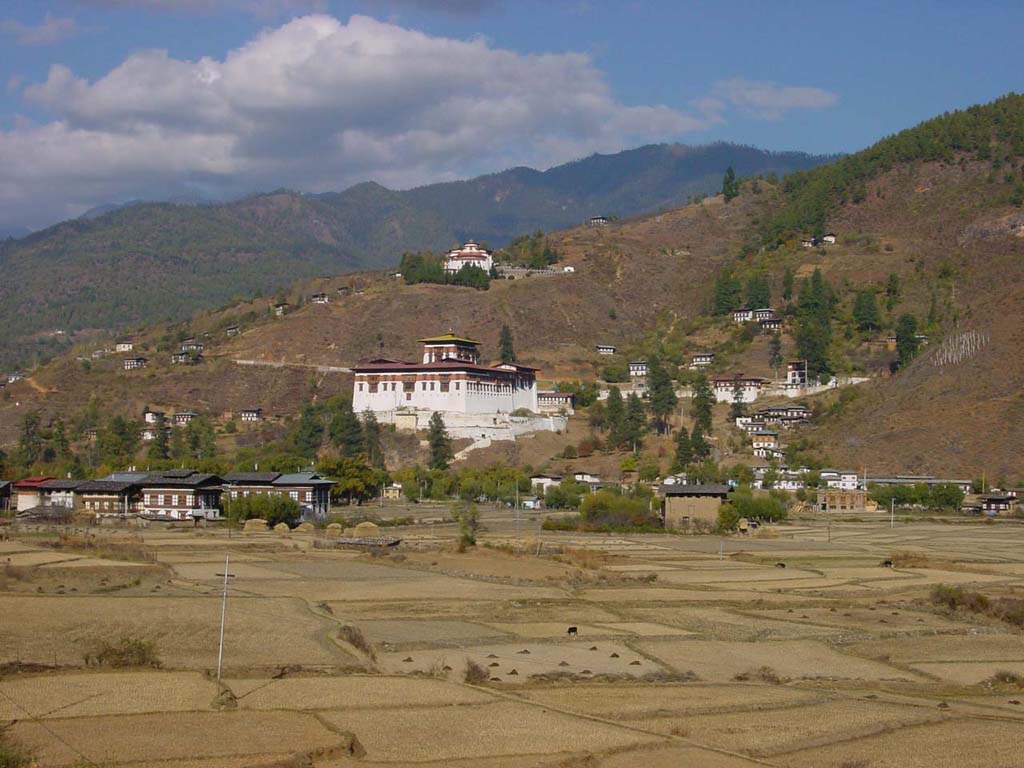 Paro Valley and Dzong