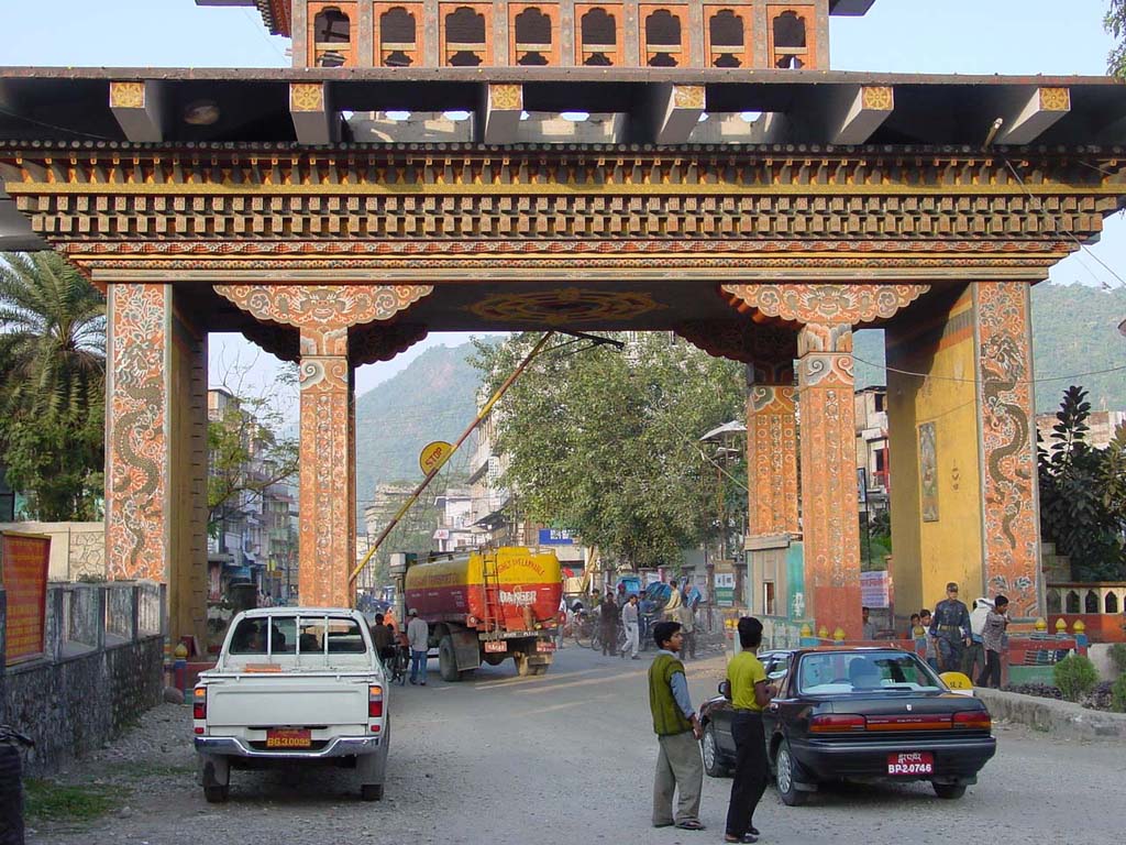 Phuentsholing, Bhutan gate