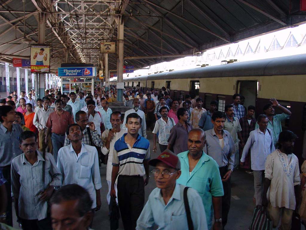 At the Train Station