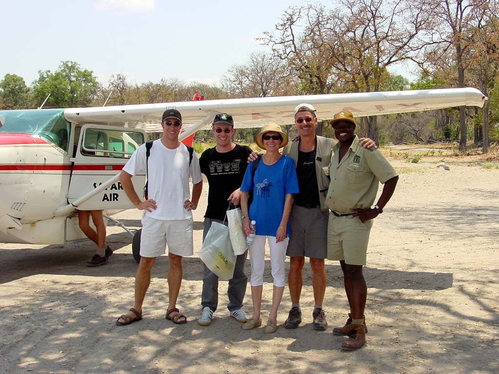 Leaving Camp Moremi