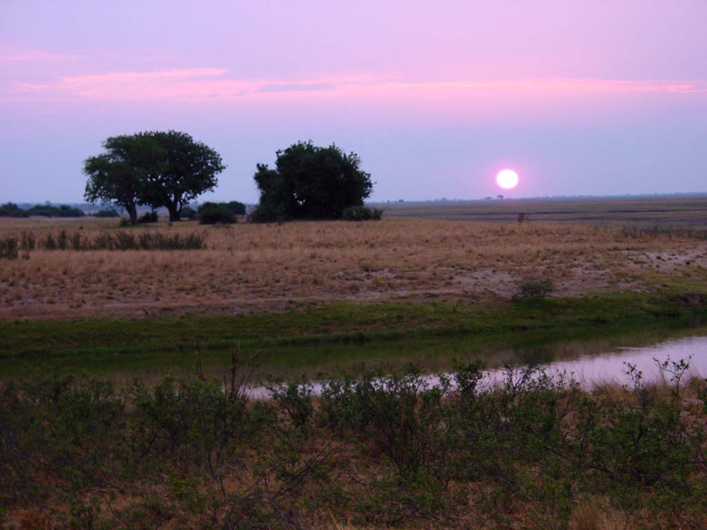 Nightfall on Chobe