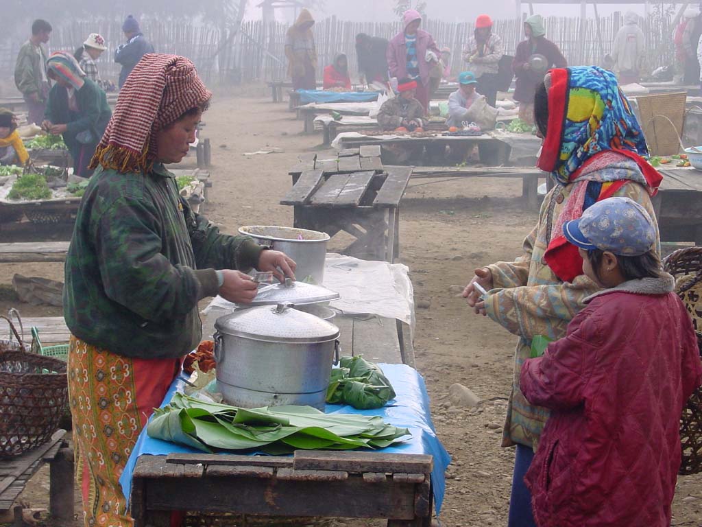 Putao Market Scenes