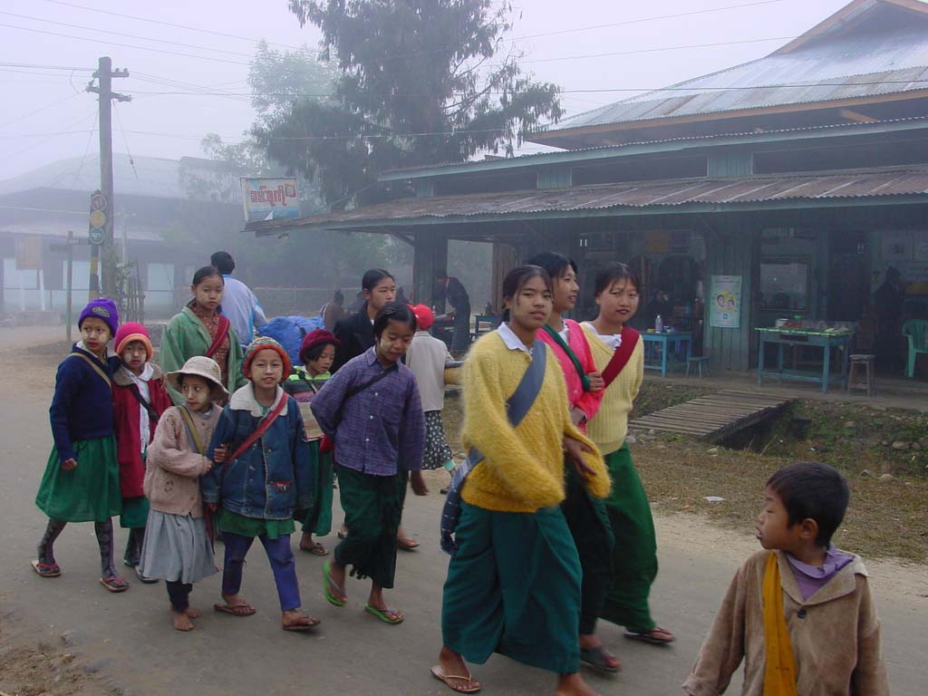 On the way to School