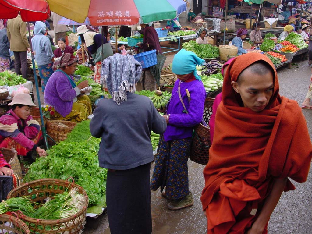 At the Vegetable Market