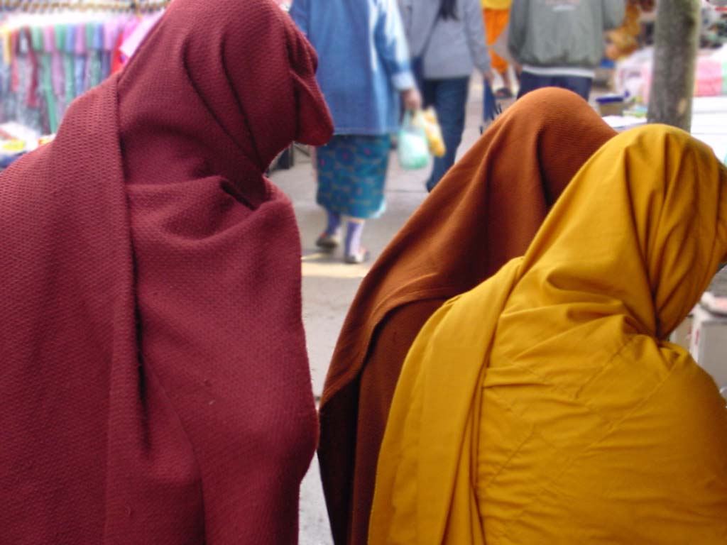 Monks at the Market