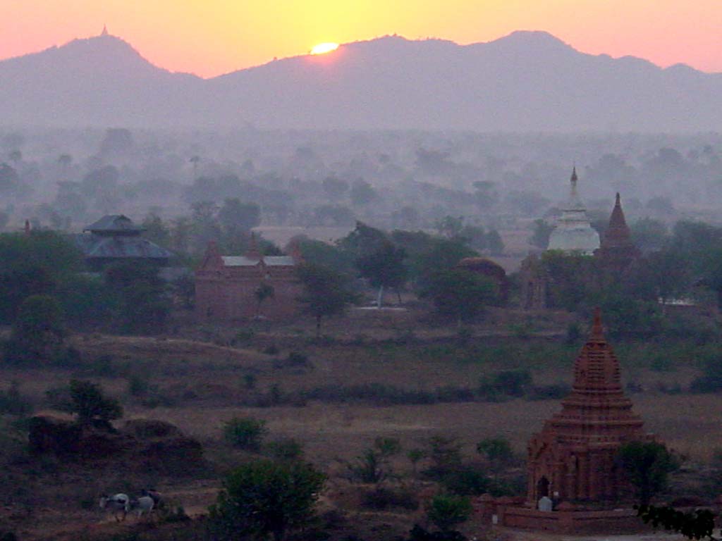 Sunrise over Bagan