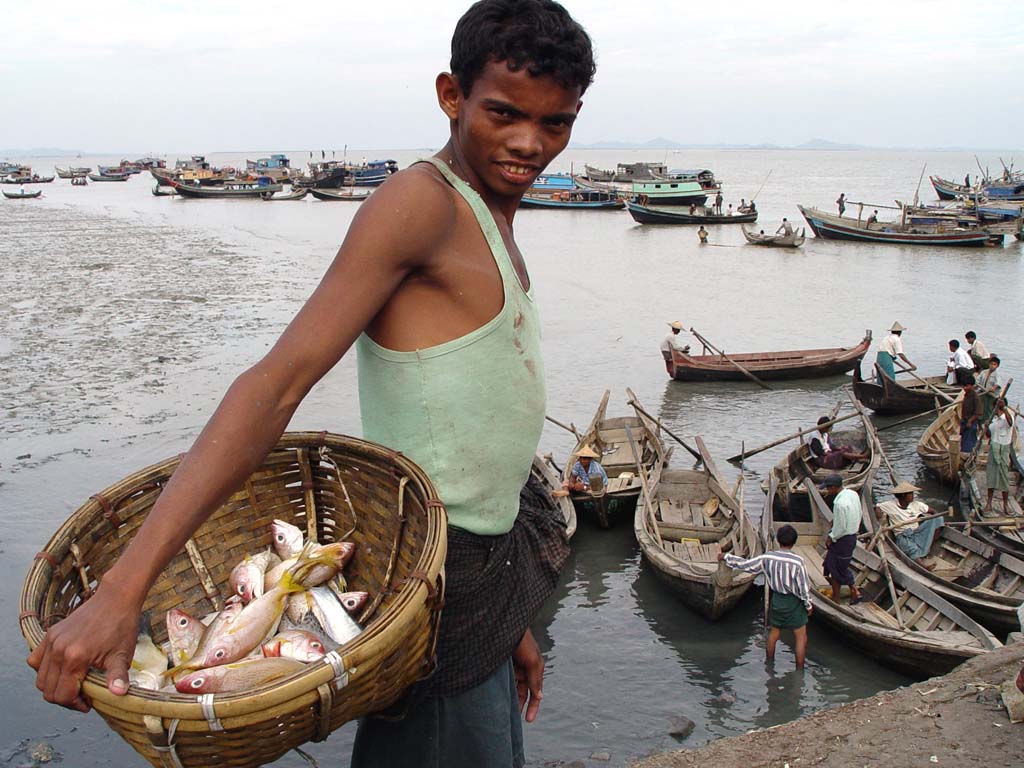 Posing With Fish