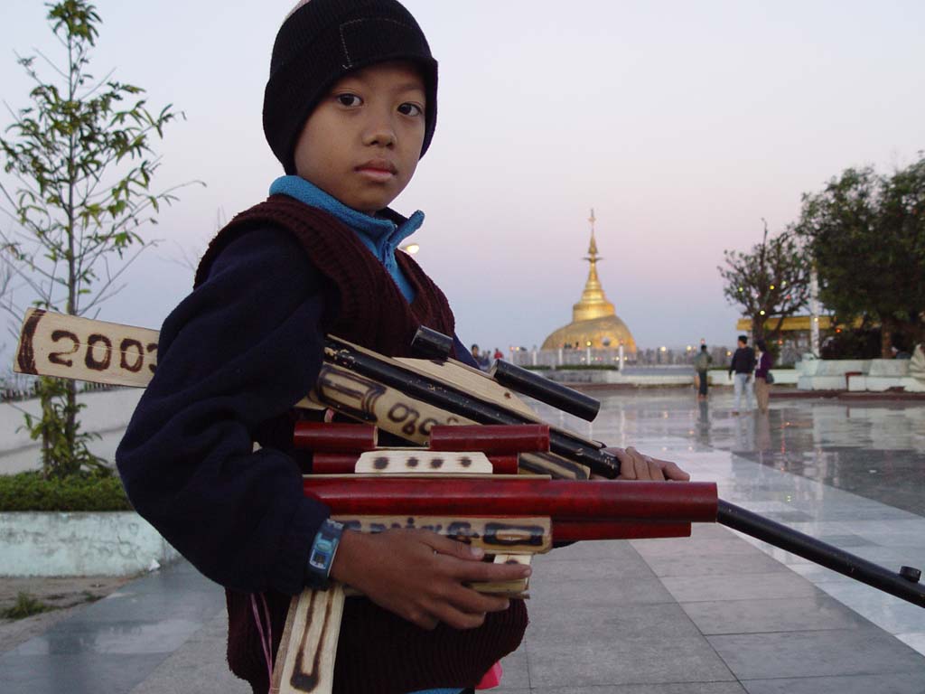 Heavily Armed At Golden Rock