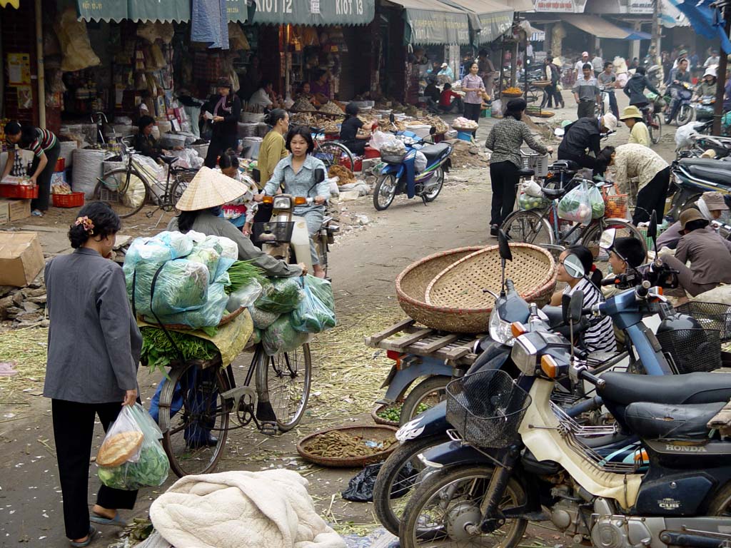 Hanoi, Dong Xuan Market