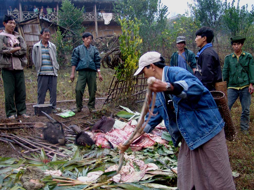 Preparing The Funeral Feast