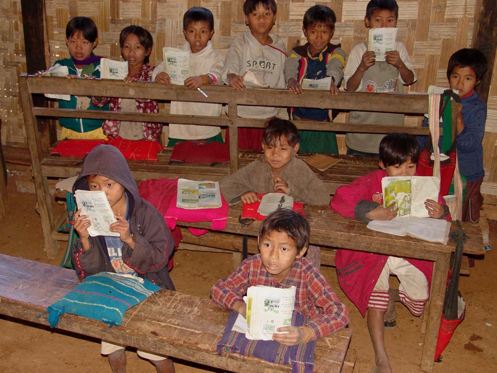 At School, Jinkan Village