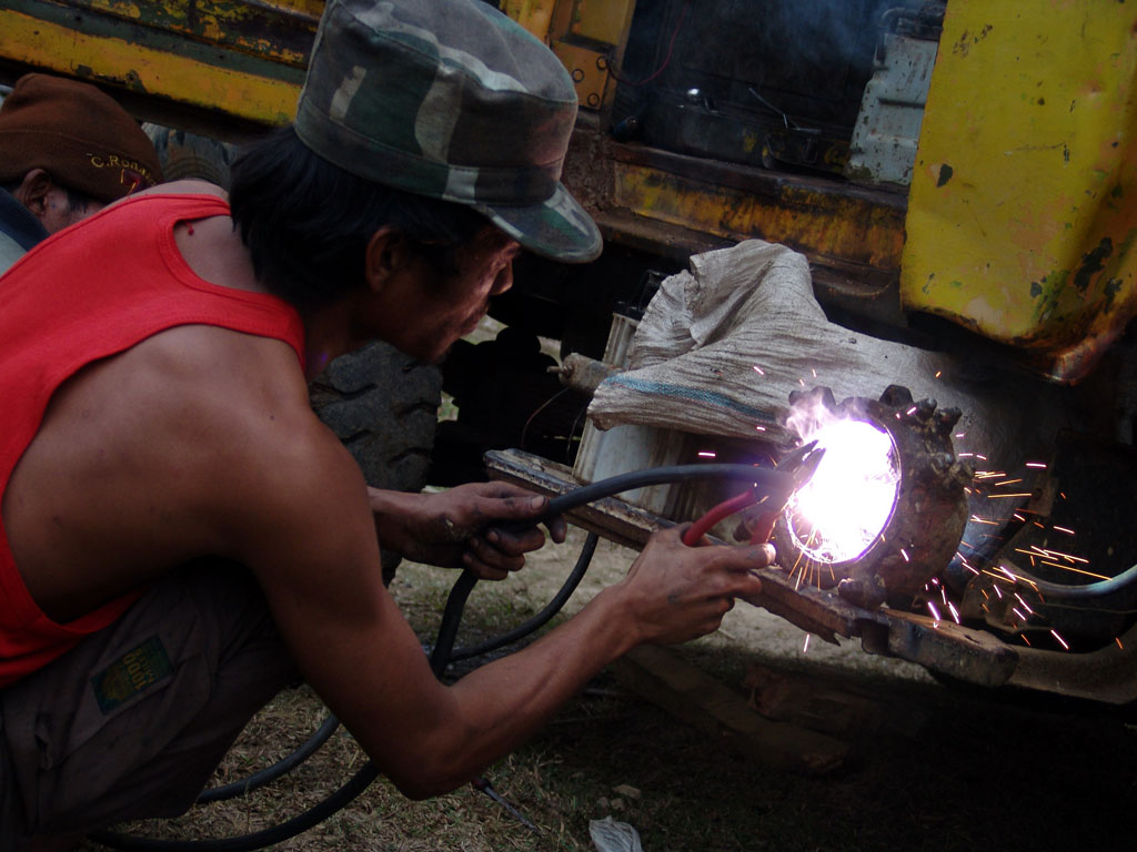 Welding the Suspension