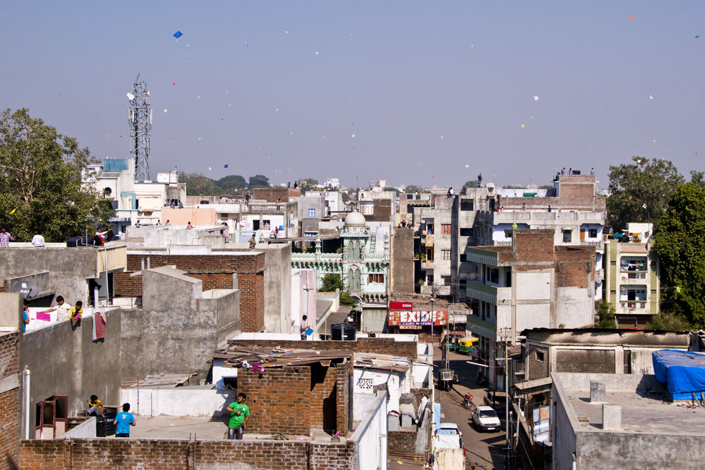 Vadodara, Kite Fest.